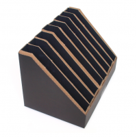 Cheap Strong Black Custom Product Display Box Paper