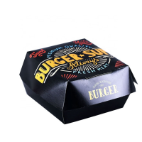 burger box custom printed boxes  burger  kraft paper