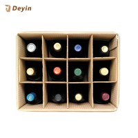 High Quality Beverage Wine Drink Packaging Box with Divider